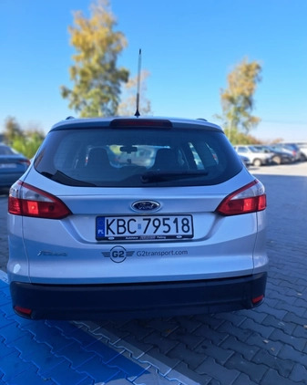 Ford Focus cena 32595 przebieg: 250180, rok produkcji 2013 z Kruszwica małe 79